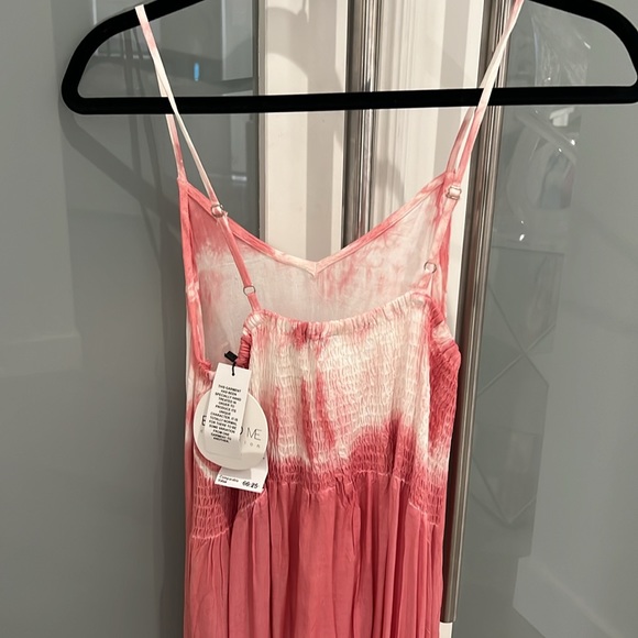 NWT Boho Me Collection Hi-Low Tie Dye Dress. Size S. Adjustable Straps. - Picture 4 of 8